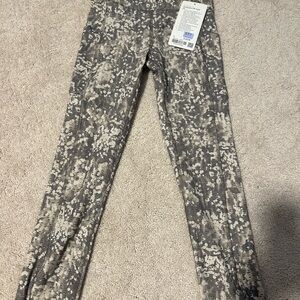 Lululemon Gray Camo Leggings